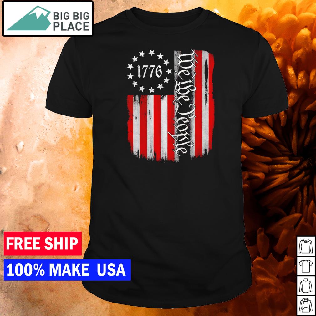 We the people 1776 American Flag shirt, hoodie, sweater and long sleeve