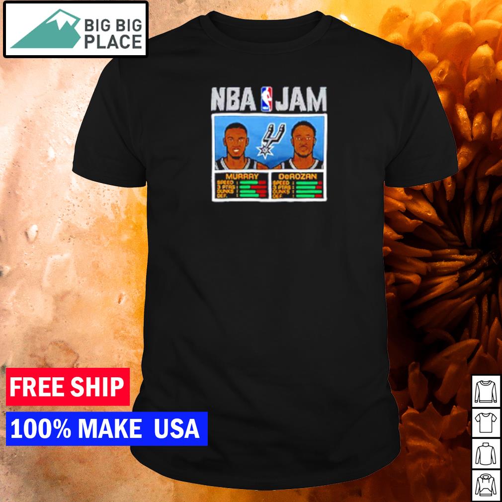 spurs nba jam shirt