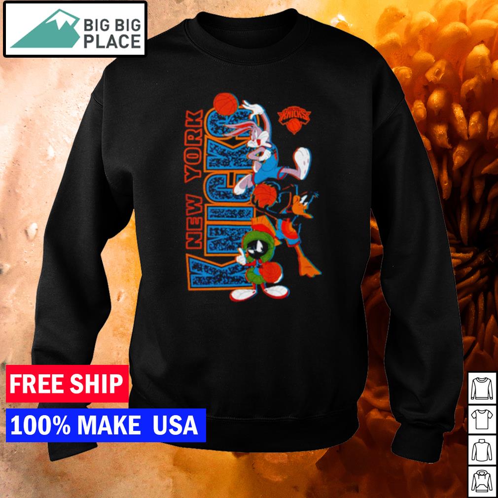 space jam knicks shirt