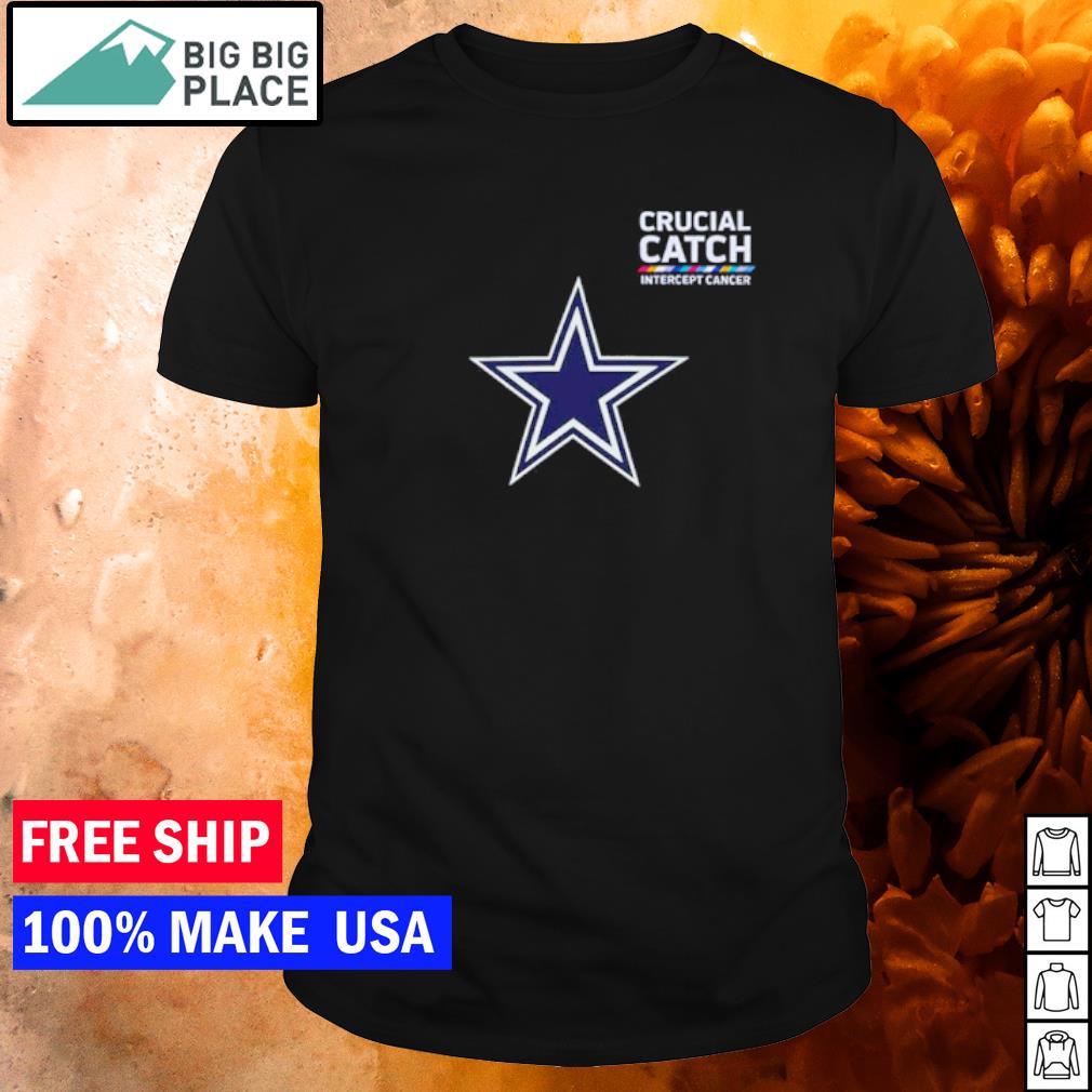 The Dallas Cowboys 2021 Crucial Catch Intercept Cancer Shirt, hoodie,  sweater, long sleeve and tank top