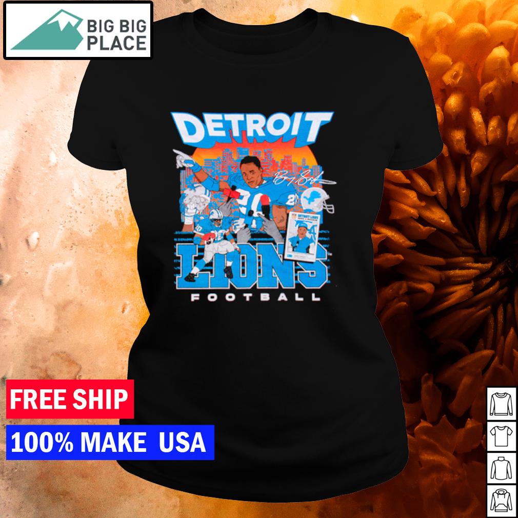 MPLFD Barry Sanders Black Detroit Lions Shirt, hoodie, sweatshirt