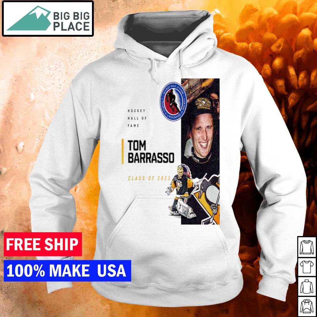 Congrats Pittsburgh Penguins Tom Barrasso Is Hockey Hall Of Fame Class Of  2023 Vintage shirt, hoodie, longsleeve, sweater