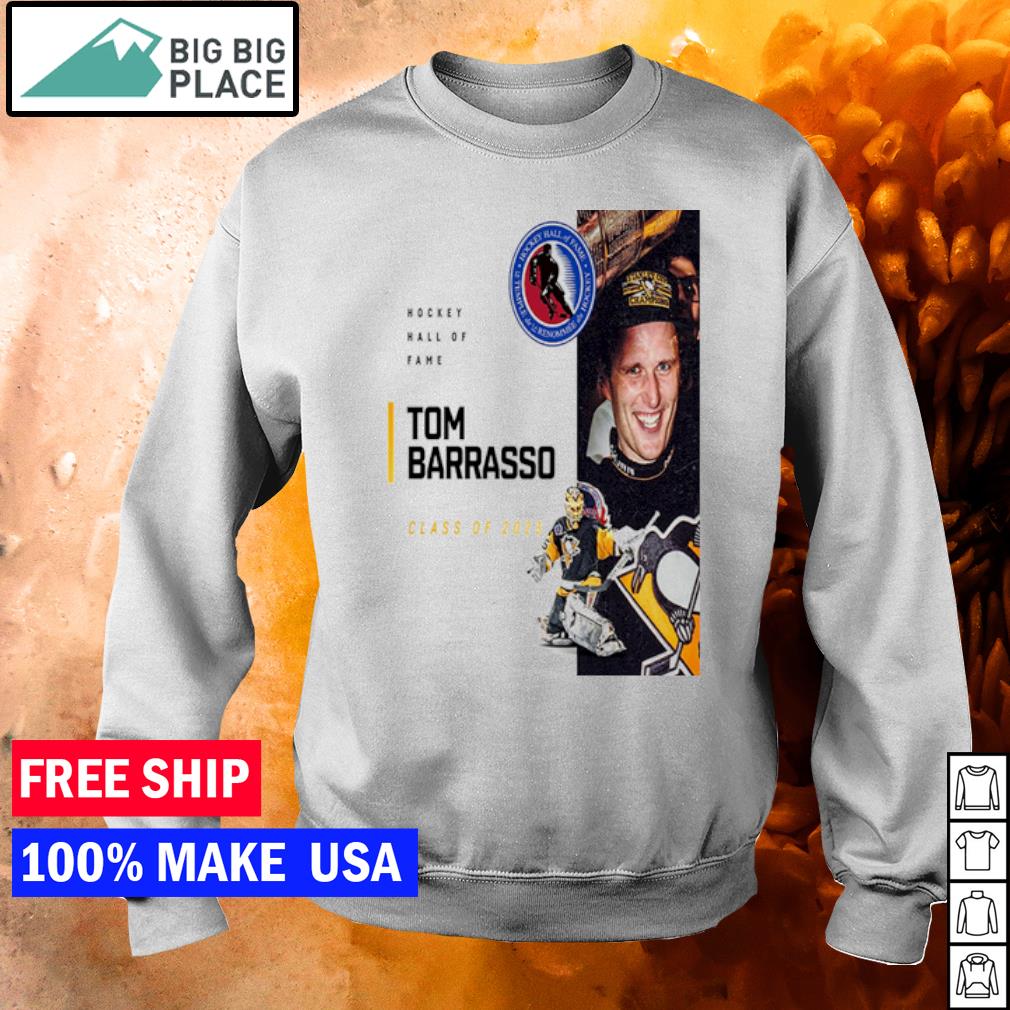 Official Congrats Pittsburgh Penguins Tom Barrasso Is Hockey Hall Of Fame  Class Of 2023 Vintage shirt, hoodie, sweater, long sleeve and tank top