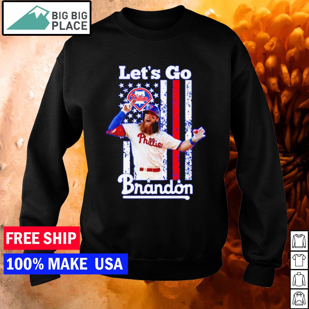 Philadelphia Phillies Bryce Harper Let�s Go Brandon Shirt - Yesweli