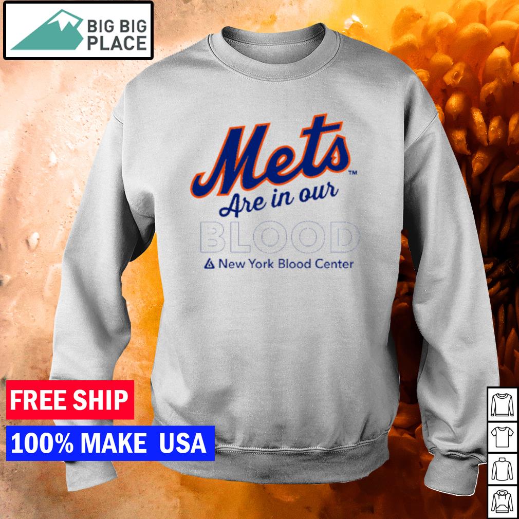 Mets Are in Our Blood T-Shirt + Hoodie | New York Mets