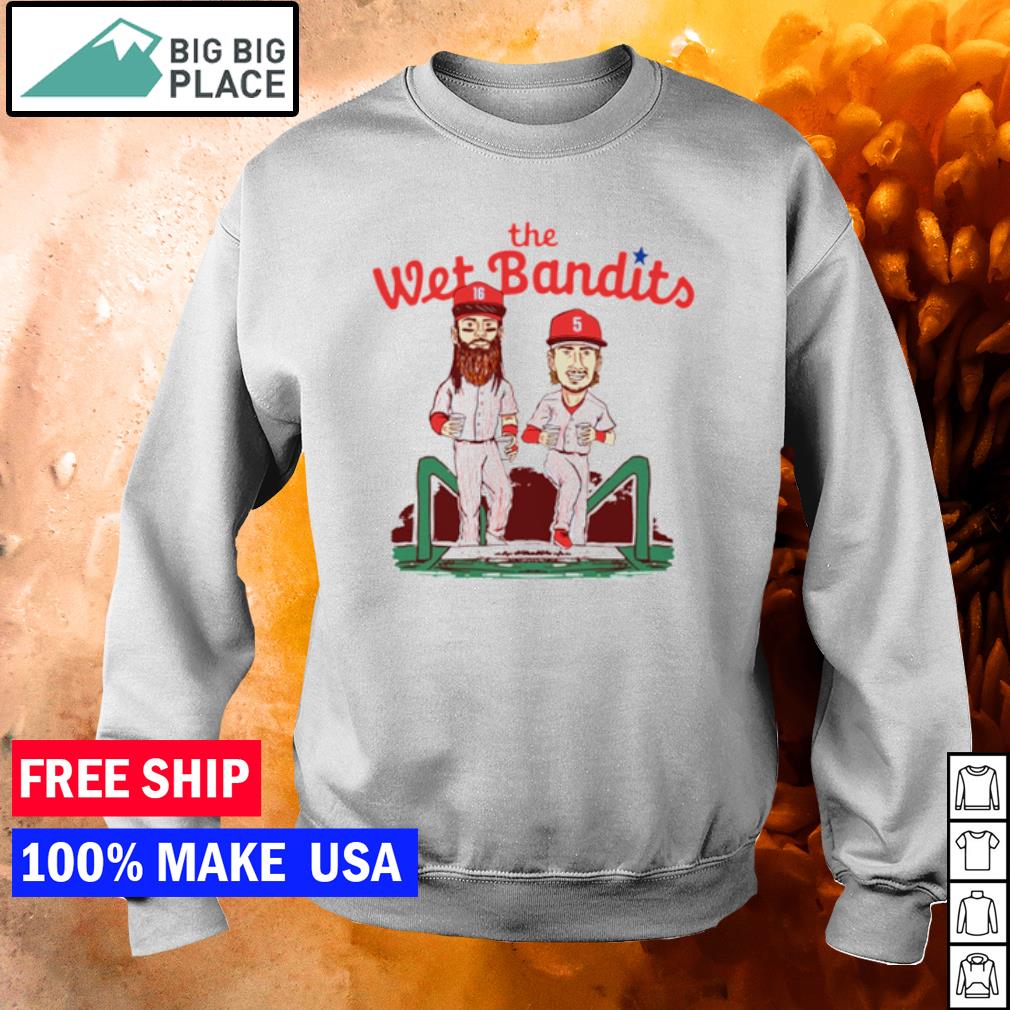 Sale The Wet Bandits Phillies T-Shirt