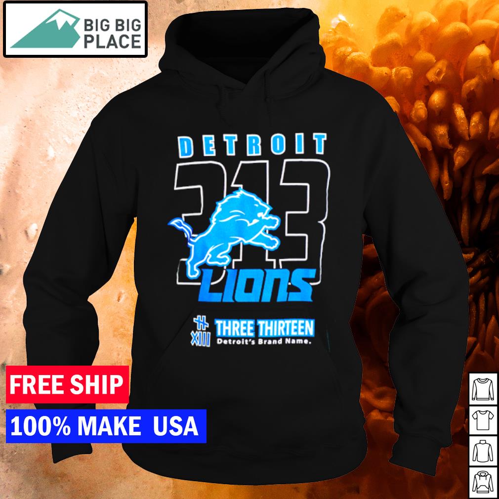 2023 Detroit Lions Three Thirteen Area Code T-shirt,Sweater