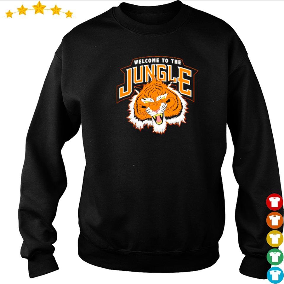 Welcome to The Jungle 1968 Cincinnati Bengals Long Sleeve Shirt - Happy  Place for Music Lovers