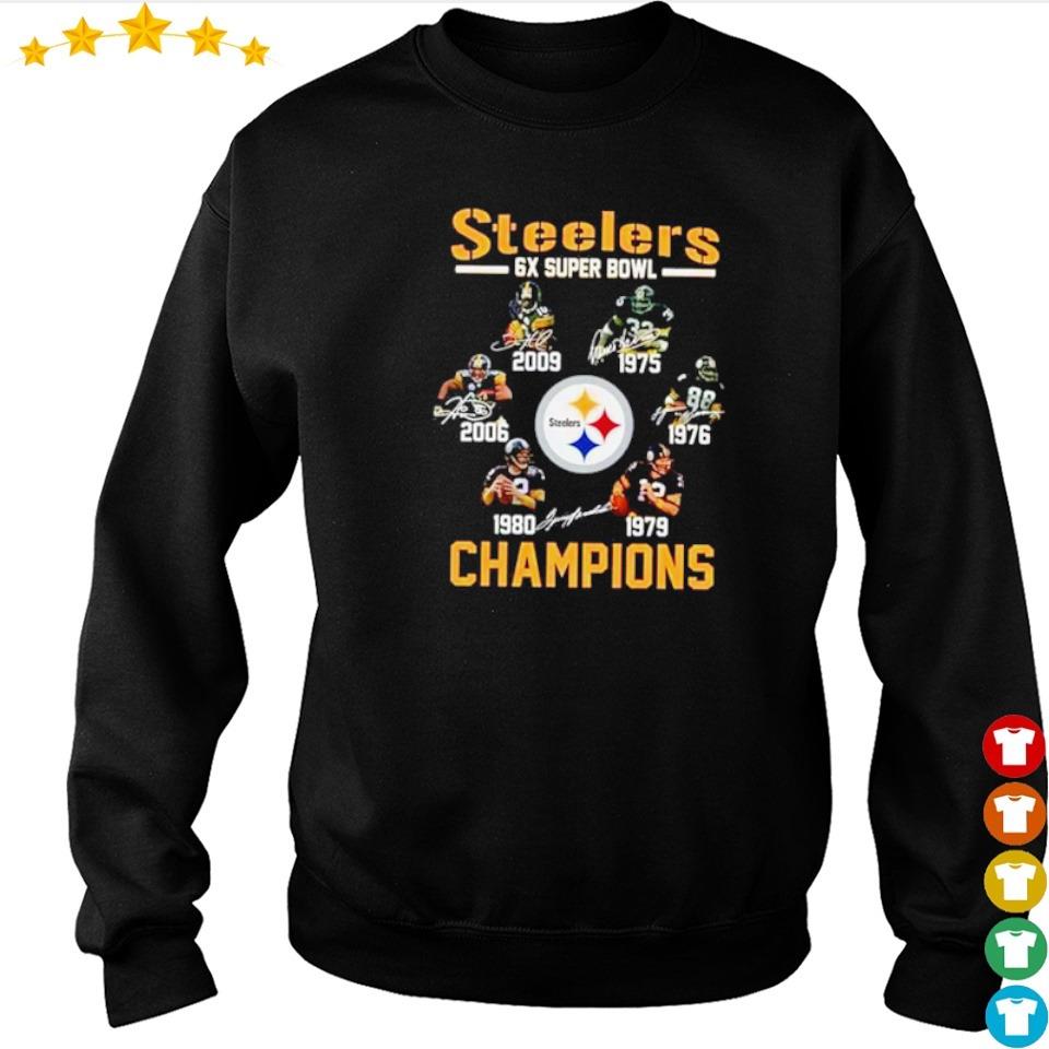 pittsburgh steelers super bowl t shirts