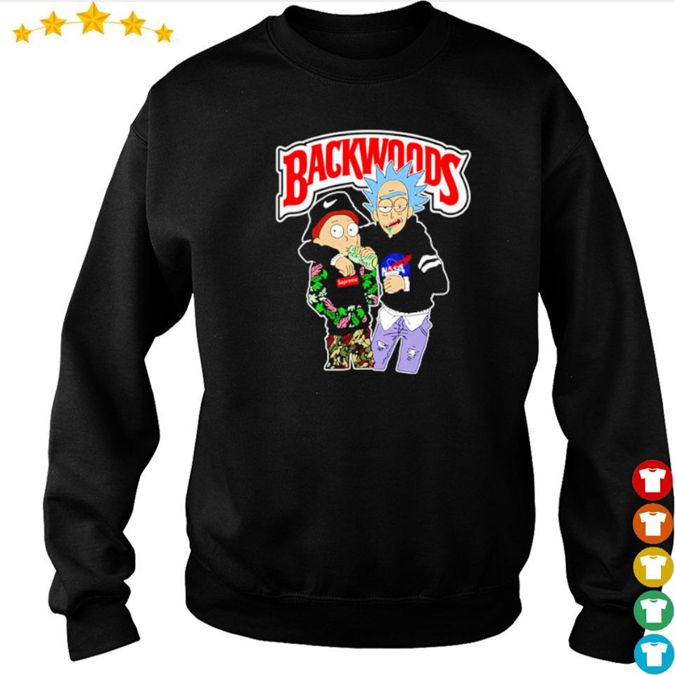 rick and morty backwoods t shirt